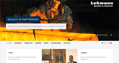 Desktop Screenshot of lohmann-stahl.de
